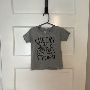 Toddler 3rd Birthday Shirt